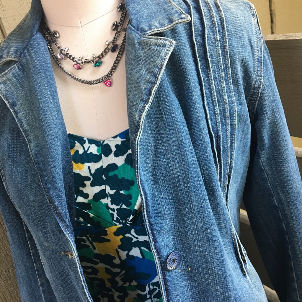 Vintage Levi’s Jean Darted Button Blazer Jacket